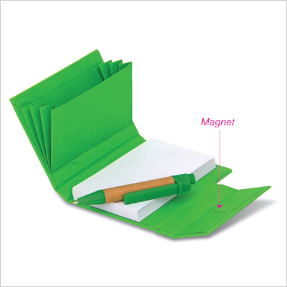 MP 1231 - Eco Note Pad with Pen